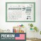 Classroom Calendar Set Bulletin Board Decorations – Greenery Themed Educational Wall Decor, Preschool & Elementary School Calendar Kit with Weather Chart, Days of the Week Poster, 98-Piece Teacher Must-Have for Classroom, Homeschool & Daycare